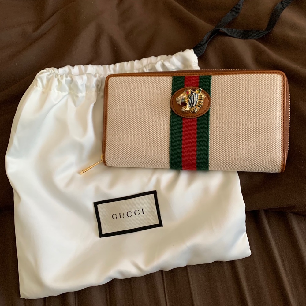 Gucci Rajah Zip Wallet